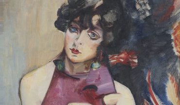 ausstellungen jued museum Ruth Cahn Frau im lila Kleid Privatsammlung M 2